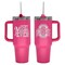 40oz Pink Stainless Steel Colossal Tumbler, Etched, Best Mom Ever Design, Ohio State University